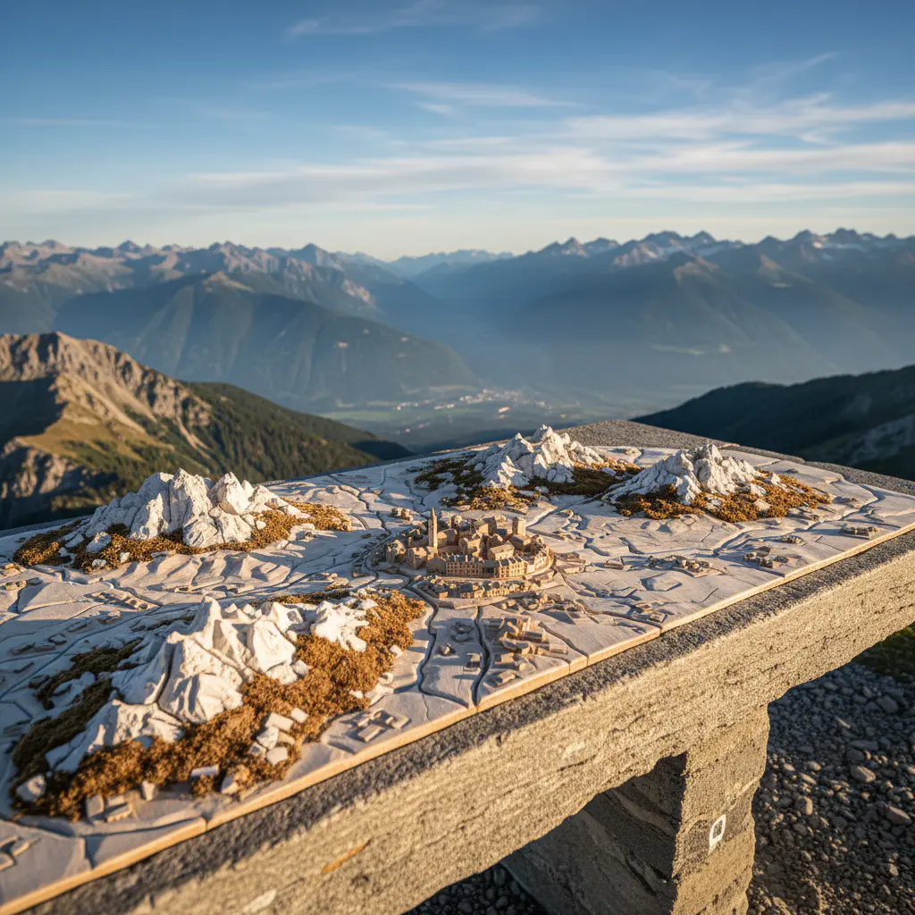 Karte nach Innsbruck