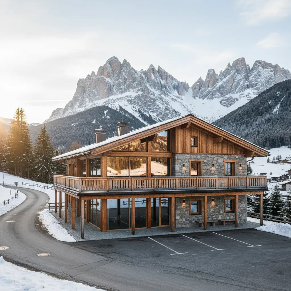 AlpineRent Geschäftsstelle von außen